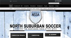 Desktop Screenshot of nssasoccer.org